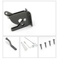thumbnail image 6 of Self Locking Gate Gravity Door Latch Automatic Gate Latch for Metal Wooden Fences, Black, 6 of 7