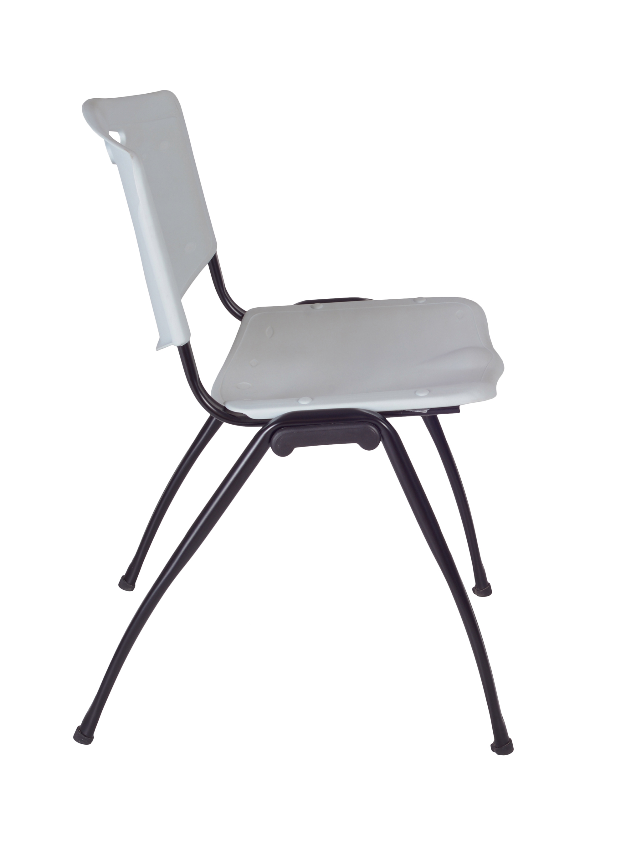 Regency Cain 60 x 24 in. T-Base Training Seminar Table- Mahogany & 2 M Stack Chairs- Grey