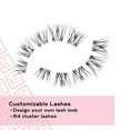 thumbnail image 4 of Eylure Wispy Light Eyelash Clusters Value Pack, 4 of 6