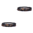 thumbnail image 2 of Minnieouse 2 uds amantes encantadora 6mm parejas Multicolor joyería cuenta energía Natural zirconia tigre ojo piedra tigre ojo piedra Piedra de ojo de tigre Piedra Ojo de Tigre 2piezas, 2 of 6