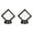 Z-Black 2PCS, variant on UYUH 3D Floating Frame with Stand, Challenge Display Holder, Small Shadow Box for Earrings, Rings, Brooch Indoor Accessories Decorations for Tabletop Desk, Home Party