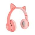 thumbnail image 1 of Auriculares Bluetooth, Oreja De Gato Auriculares Bluetooth Inalámbricos Bluetooth para Niños Auriculares Bluetooth para Niños Tecnología De Vanguardia, 1 of 12