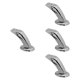thumbnail image 2 of 4 patas de metal para muebles, patas de sofá modernas, de tocador de estilo moderno, de sofá para armarios, de centro y muebles de TV., 2 of 9