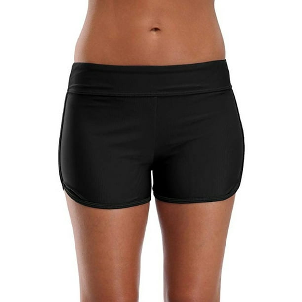 UKAP - UKAP Flexible Women High Waist Swim Boy Shorts Bikini Bottom ...