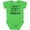 Apple Green, variant on New Year's Eve Squad with Stars in Black Boys or Girls Baby Bodysuit