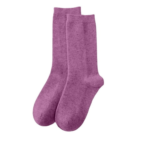 Women Casual Home Socks Lingerie for Women with Stockings Warm Wool Socks Solid Fun Stuff for Women Color Mid Calf Socks
