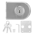 thumbnail image 1 of Cerradura elegante kangjianwuwushu para puerta de vidrio simple Hierro Inoxidable, 1 of 10