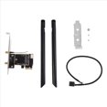 thumbnail image 1 of Adaptadores de Tarjeta PCIE WiFi para Conectividad Inalámbrica con 2 Antenas Externas, 1 of 8