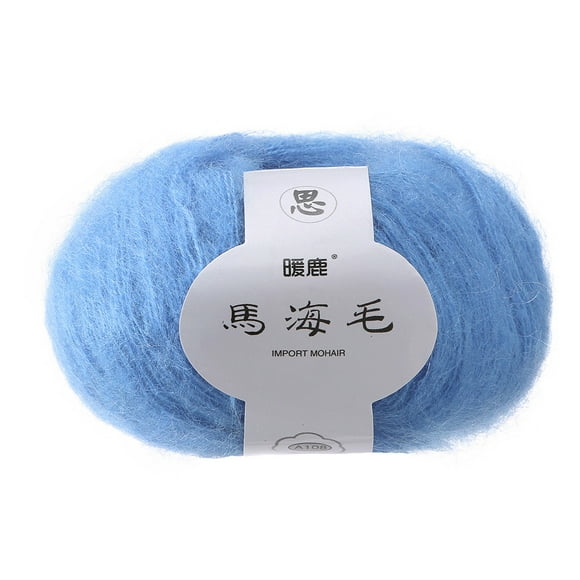 XZNGL Soft Mohair Knitting Wool Yarn DIY Shawl Scarf Crochet Thread Supplie