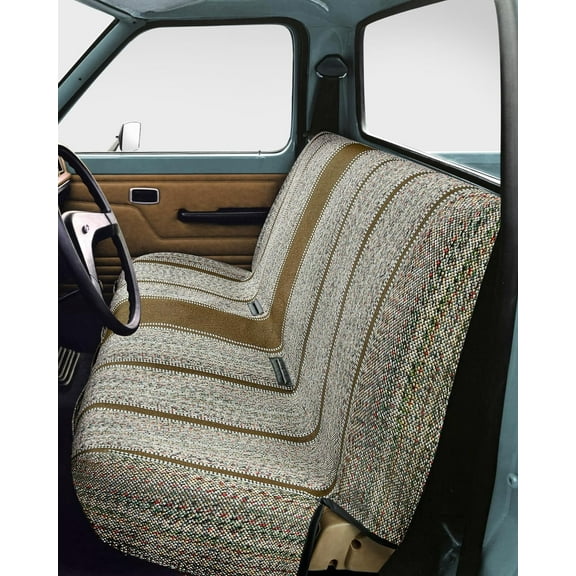 Universal Baja Saddle Blanket Bench Full Size Seat Cover Fits Ford, Chevrolet, Dodge, and Full Size Pickup Trucks