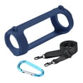 thumbnail image 1 of Étui de Protection en Silicone pour Haut-Parleur avec Mousqueton Étui de Haut-Parleur Sans Fil Étanche Sangle Réglable Portable pour JBL Flip 6/Flip 5 Bleu, 1 of 6