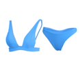thumbnail image 1 of Conjunto de bikini para mujer, paquete de 2, de , de copa con relleno, ropa de playa, de , Azul M Yinane Traje de bikini de mujer, 1 of 8