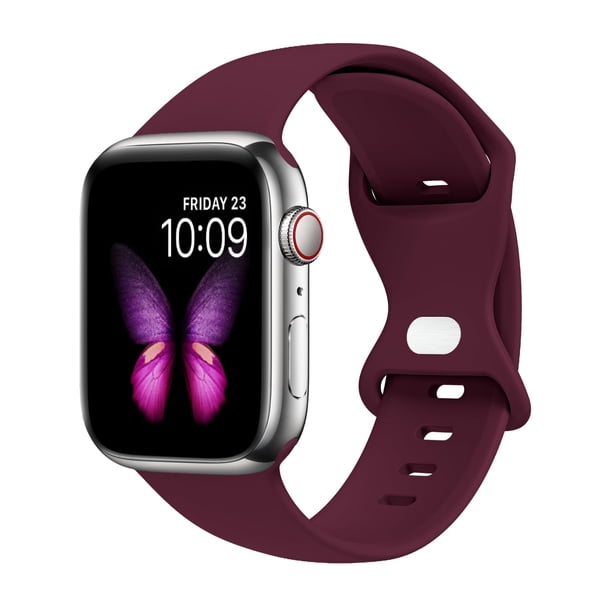 Tighesen Bandas Deportivas Compatibles Con Apple Watch Ultra 3/2/1 49 Mm Series 11/10 46/42 Mm 9/8/7 45/41 Mm Se 6/5/4 44/40 Mm 3/2/1 42/38 Mm S/M M/L Para Mujeres Y Hombres Correa De Silicona Para Iw