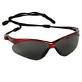 thumbnail image 3 of Kimberly-Clark 22611 Nemesis Safety Glasses, Red Frame, Smoke Lens, 3 of 5