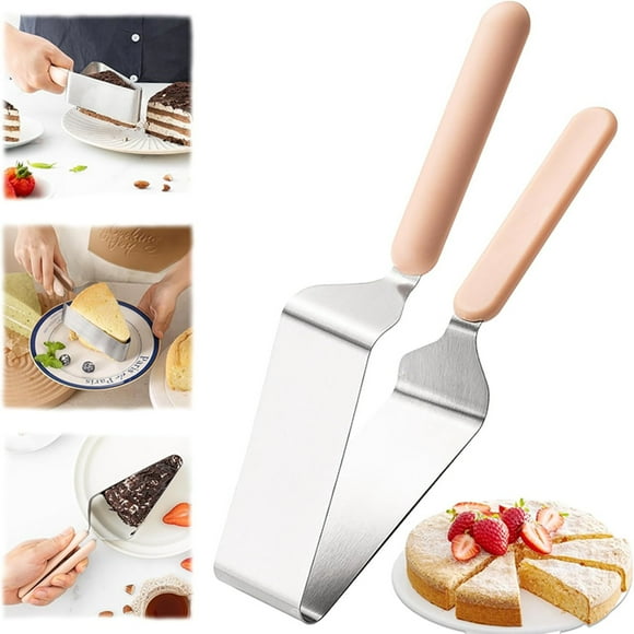 Kettion Double Handle Adjustable Stainless Steel Cake Cutter Server