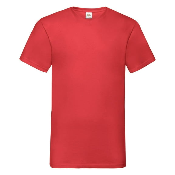 Fruit Of The Loom Mens Valueweight V-Neck T-Short Sleeve T-Shirt