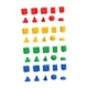 thumbnail image 3 of Juego de 40 piezas de formas geométricas 3D como juguete de aprendizaje, material didáctico educativo para clases de matemáticas en preescolar y prima, 3 of 9