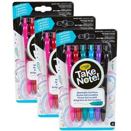 Crayola Take Note Dual-End Color Changing Pens, 4 Count 
