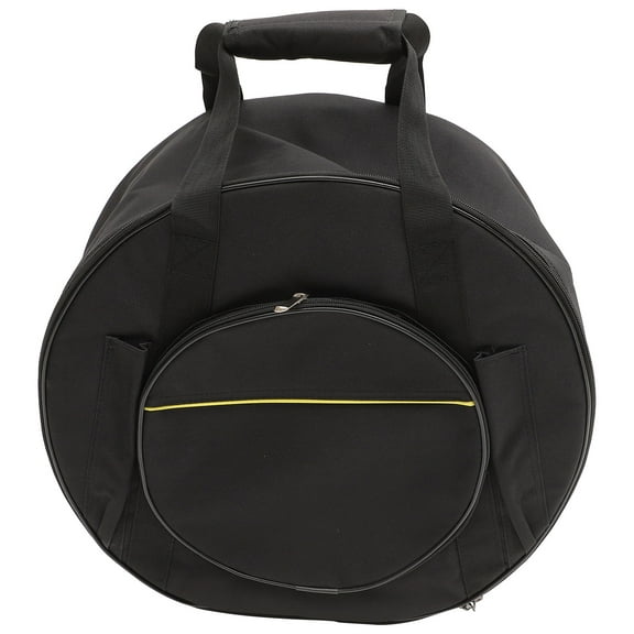 Milisten Protective Snare Drum Bag Black 1Pack 17.68X17.68X7.86in