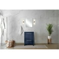 thumbnail image 4 of 24 In. X 20 Navy Blue Bathroom Vanity With Marble Top & 18 Mirror - Soft Close, Scratch And Stain , Ample Storage Drawers Open Cabinet Shelf 24" 20" Bath Cultured Surface 18" Stain-, Plentiful Unit, 4 of 4