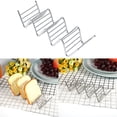 thumbnail image 3 of Soporte para tacos ANGGREK Estante de comida de Acero inoxidable 4 tacos, 3 of 8