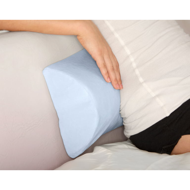 Half Moon Hand Made Memory Foam Cushion Knee Leg Hip Back Support Neck Pain  Relief Pillow 