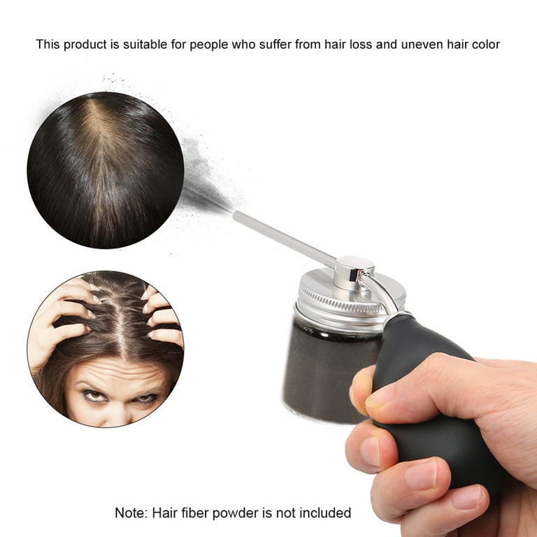 1pc Hair Fiber Enhancement Tool & Silicone Air Spray Powder Applicator