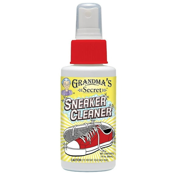 Grandma's Secret Sneaker Cleaner Stain Remover Shoe Cleaner for Rubber, Canvas, Leather 3oz