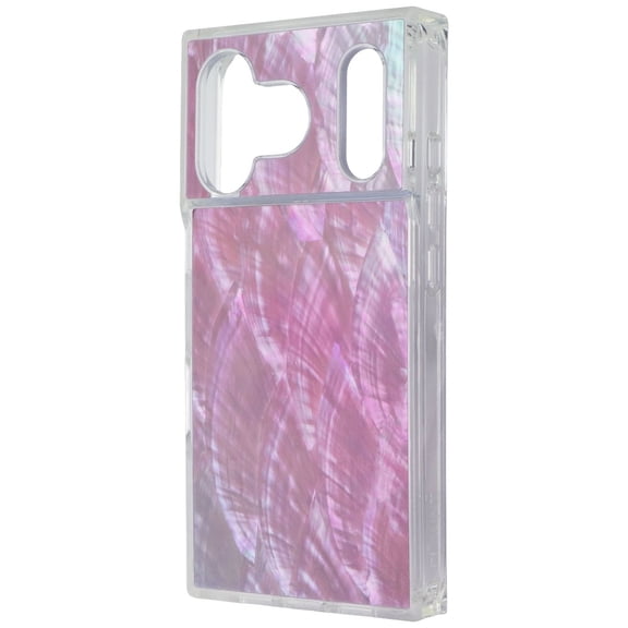 Open Box Flaunt Square Case for MagSafe for Apple iPhone 17 Pro - Pink Mother of Pearl
