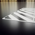 thumbnail image 6 of Ekena Millwork Strymon PVC Decorative Fretwork Wall Panels, 23 3/8"W x23 3/8"H, Architectural Grade, 6 of 10