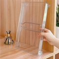 thumbnail image 5 of Acrylic parent Desktop Storage Box Student Dormitory Office Storage Rack Household Foldable Hei, 5 of 5
