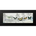 thumbnail image 2 of Allen, Kimberly 18x9 Black Modern Framed Museum Art Print Titled - Butterfly Day, 2 of 5