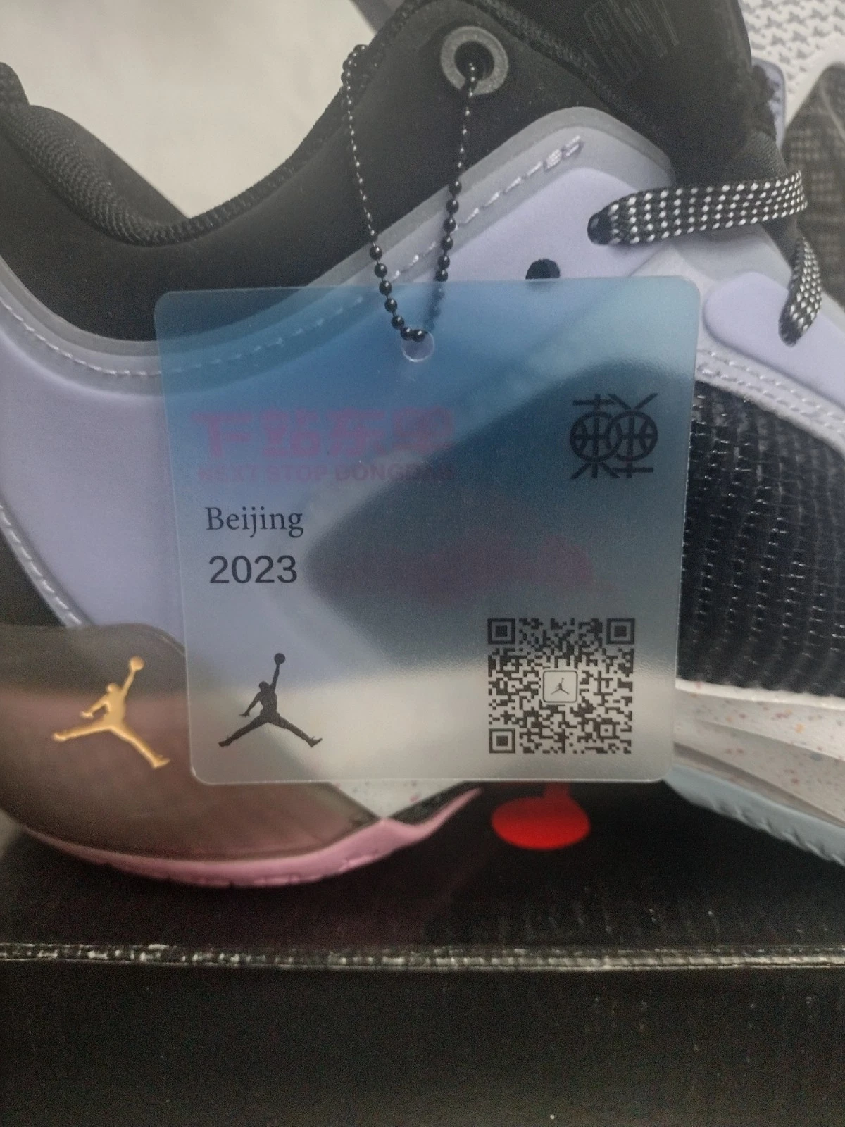 Nike Nike Air Jordan 37 XXXVII Low GC Dongdan Lilac Ice Black