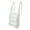White, variant on Vinyl Works Adjustable 32 Inch In-Pool Step Ladder for Above Ground Pools, White