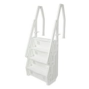 Open Box Vinyl Works Deluxe 32" In Step 46-60" Above Ground Pool Ladder
