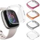 thumbnail image 1 of wonima02 4-Pack Screen Protector Case Compatible with Fitbit Sense 2/Versa 4, Soft TPU Plated Bumper Full Cover Protective Cases for Versa 4/Sense Smartwatch [Scratch-Proof], 1 of 1