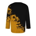 thumbnail image 4 of Birdeem Chemises pour Hommes Imprimé Col Rond Mode Décontractée Manches Courtes Blouses, 4 of 9