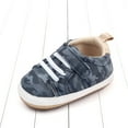 thumbnail image 3 of LEEy-world Baby Shoes Summer Children Infant Toddler Shoes Boys and Girls Sports Flat Bottom Lightweight Camouflage Baby Girl Shoes Size 1 (Blue, 4 Infant), 3 of 5