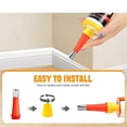 thumbnail image 2 of Universal Integrated Rubber Nozzle Tool Set, 33 Piece Caulking Tool, 2 of 5