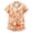 B-Gold, variant on WhouRiu Girls Halloween Graphic Pajamas Flat Collar Short Sleeve Button Up Shirts And Shorts Pajama Set 2 Piece Kids Cozy Cute Sleepwear,7-8 Years