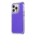 thumbnail image 3 of Compatible With iPhone 14 Plus Phone Case Thickened Edges Protection Shock-absorbent Anti-Scratch Solid Color Lightweight Plain Semi Transparent Phone Cover for iPhone 14 Plus,Purple, 3 of 6
