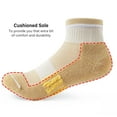 thumbnail image 2 of Ankle Socks Womens Athletic Thick Cushioned Running Hiking Low Cut 5-Pairs, 2 of 5