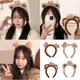 thumbnail image 2 of Lovely Bear Hairhoop Cartoon Bear Lace Hairband Holiday Party Props Headwear Adult Music Festival Dressingup Accessories, 2 of 4