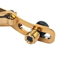 thumbnail image 2 of UPGRATOR 1Set Golden Plastic Drum Mic Clamp for Musicians with Adjustable Height and Swivel Design, 2 of 8