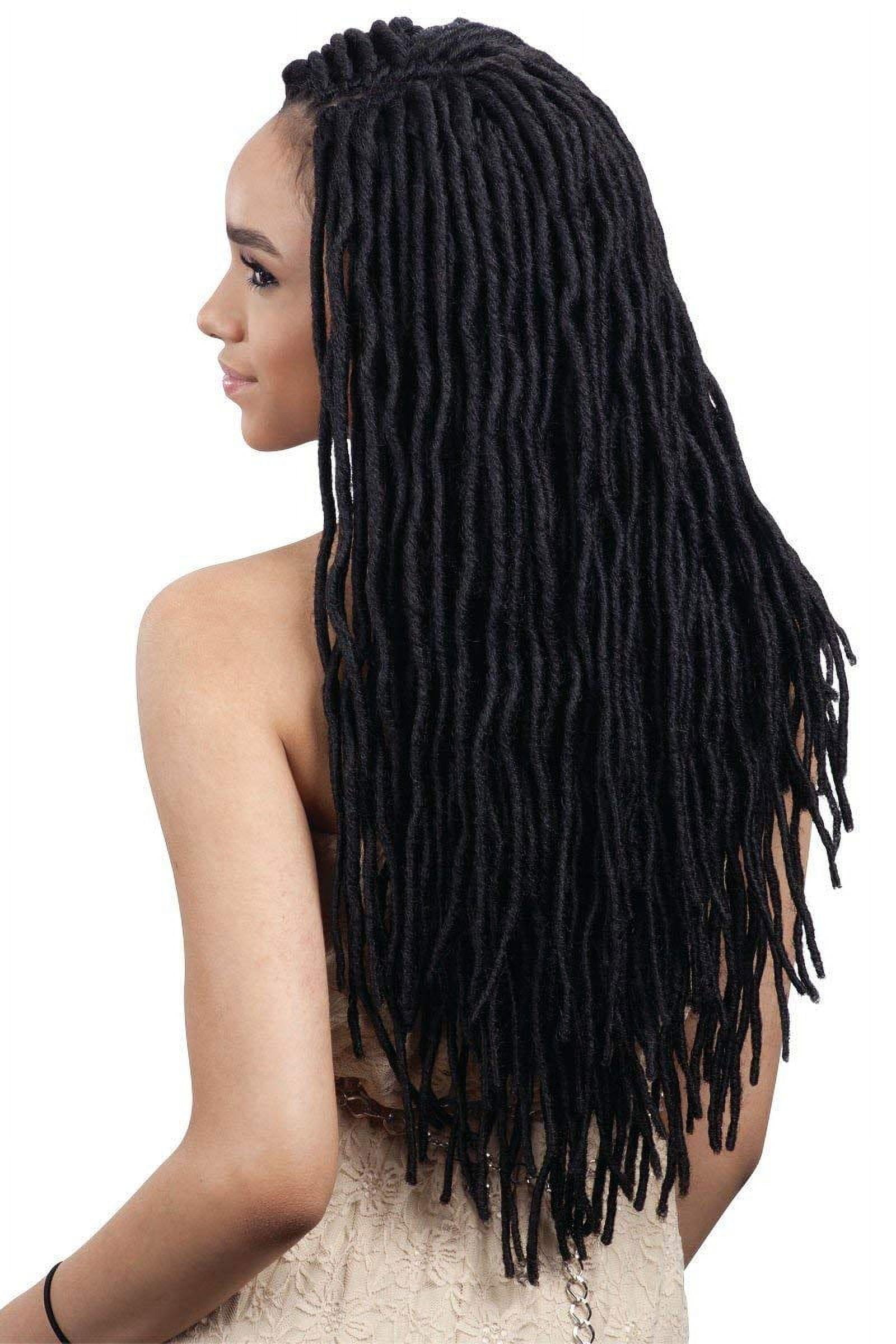 Freetress Crochet Braids 2x Soft Faux Loc Wavy - 20INCH, 2 20INCH