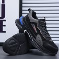 thumbnail image 1 of Zapatos de seguridad, nuevos zapatos de trabajo ligeros S3 con puntera de acero, transpirables, para hombre, zapatillas industriales a prueba de pinchazos, 37, 1 of 5