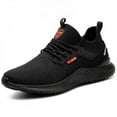 thumbnail image 3 of Black Work Shoes, Anti-smashing Safety Shoes LCJ, 3 of 3