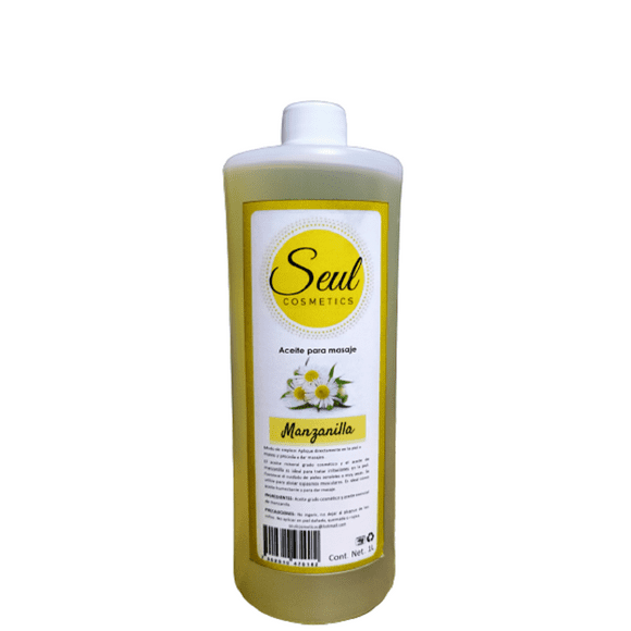 ACEITE PARA MASAJES SPA CUIDADO CORPORAL ALMENDRAS 1 LITRO SEUL COSMETICS ACEITE PARA MASAJES