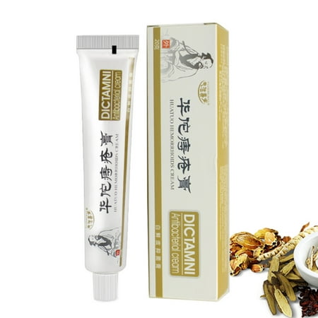 Chinese Herbal Musk Hemorrhoids Ointment, Anal cream Shrink Swollen Hemorrhoid Tissue, Reduce Heat and Inflammation, Relieve Hemorrhoid Pain ,20gm