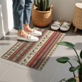 thumbnail image 4 of Red and Brown Christmas Pattern Door Rugs,Washable Non Slip Door Mats Indoor,Decorative Door Mats,Entry Mat Indoor for Entrance,Bedroom,Kitchen,Bathroom,16"x24", 4 of 6